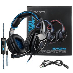 Sades Gaming Headphone – SA920 Plus Blue