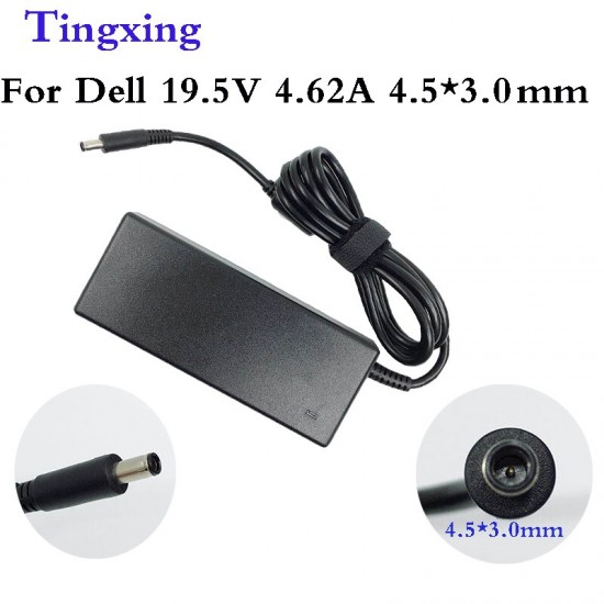 90w 19.5V 4.62A 4.5mm* 3.0mm laptop Charger For AC adapter For Dell